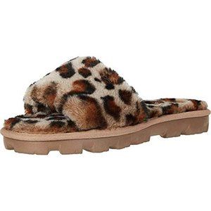 Women's UGG Cozette Leopard Open Toe Slipper